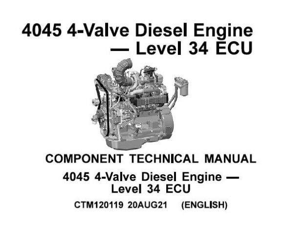 John Deere 4045 Powertech 4 Valve Diesel Engine Pss Pws Pwlfinal Tir 4stage Iv Platform 1161